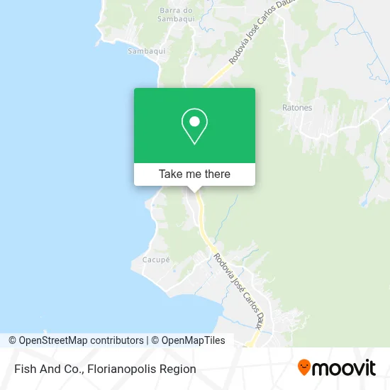 Fish And Co. map
