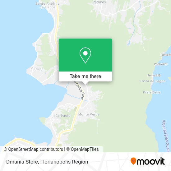 Dmania Store map