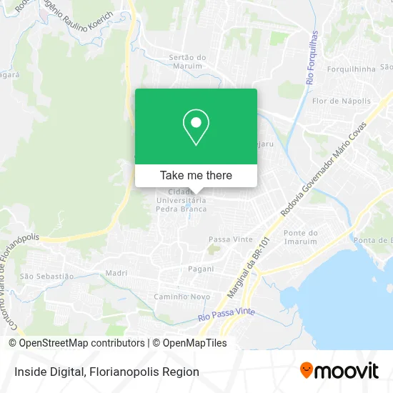Inside Digital map