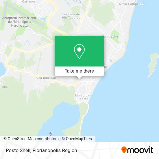 Posto Shell map