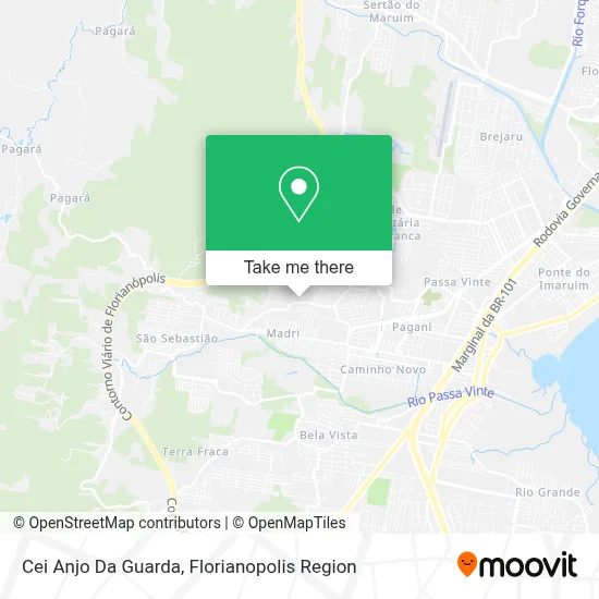Cei Anjo Da Guarda map