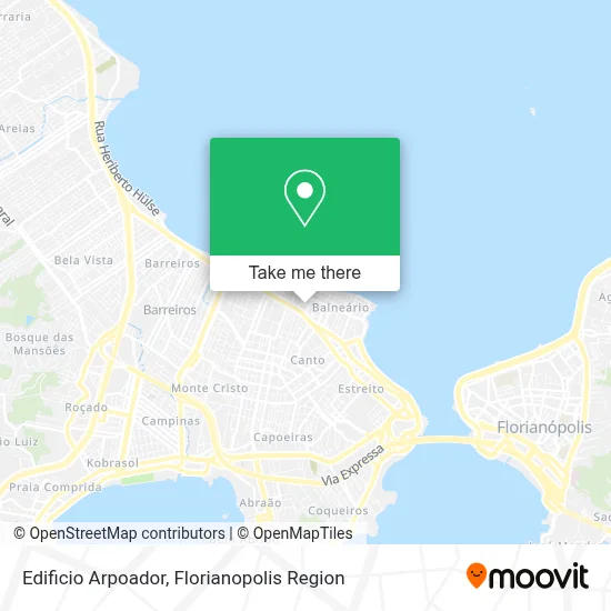 Edificio Arpoador map
