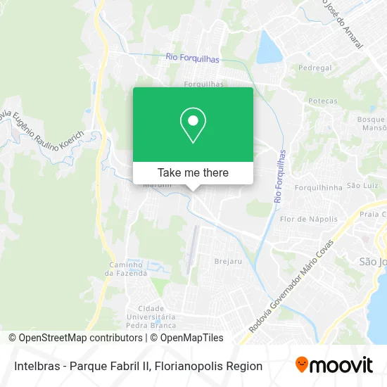 Intelbras - Parque Fabril II map