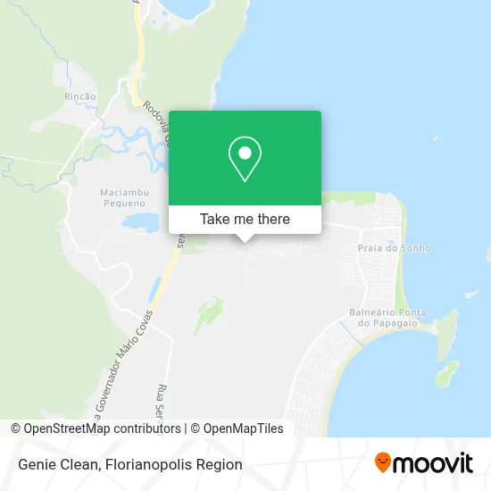 Genie Clean map