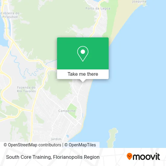 South Core Training map