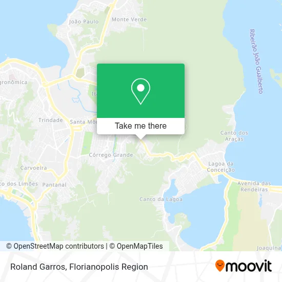 Roland Garros map