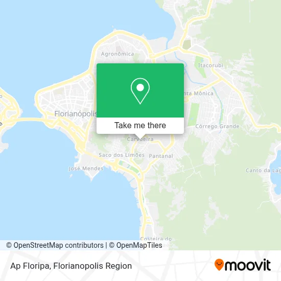 Ap Floripa map