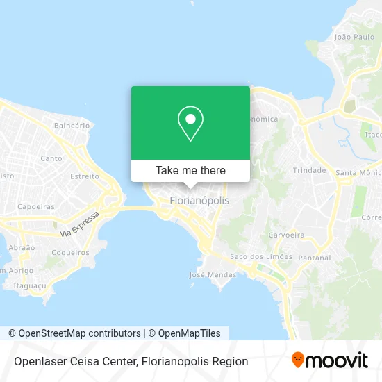 Openlaser Ceisa Center map