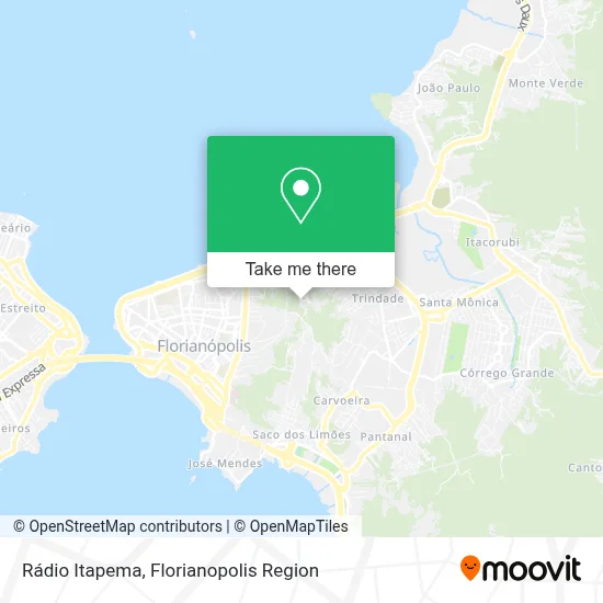 Rádio Itapema map