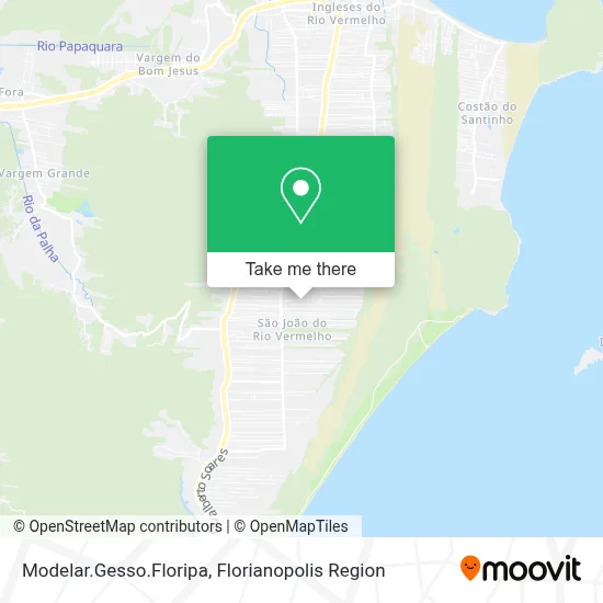 Modelar.Gesso.Floripa map