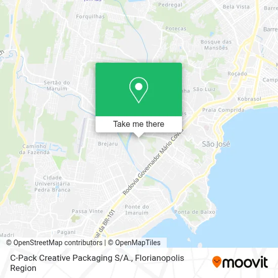 C-Pack Creative Packaging S/A. map