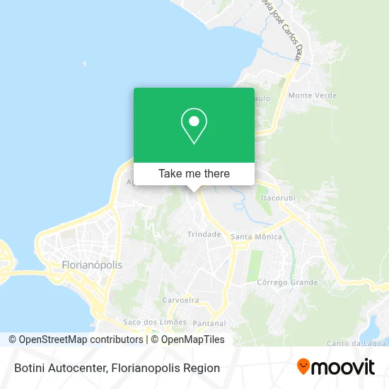 Botini Autocenter map