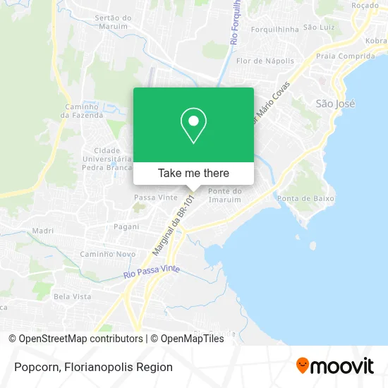 Popcorn map
