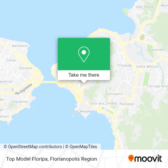 Top Model Floripa map