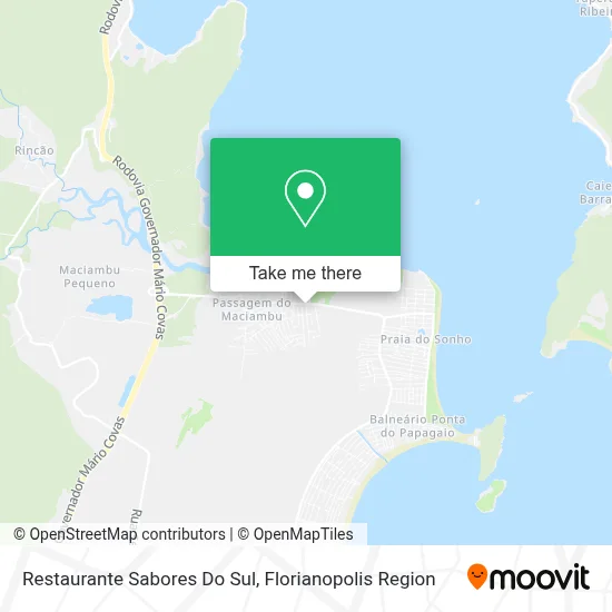 Restaurante Sabores Do Sul map