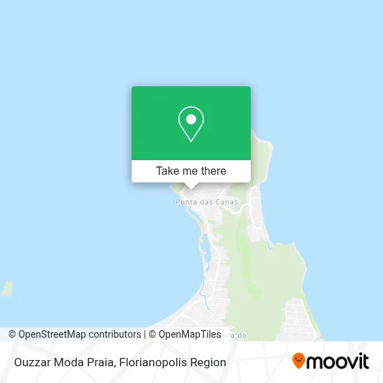 Ouzzar Moda Praia map