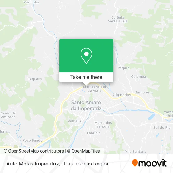 Auto Molas Imperatriz map