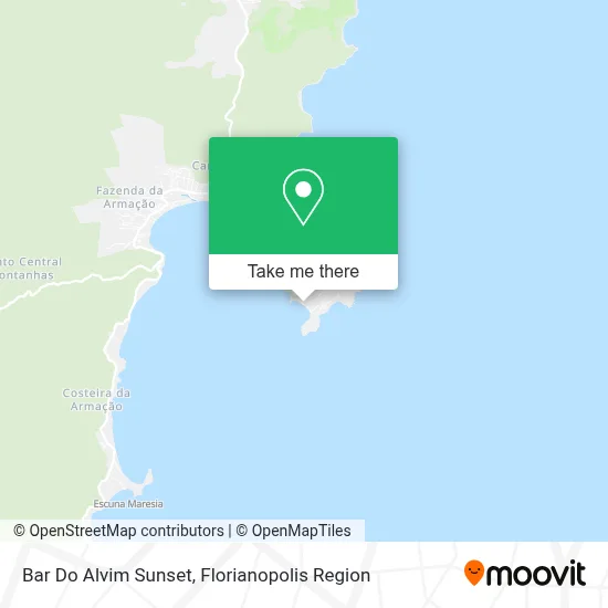 Bar Do Alvim Sunset map