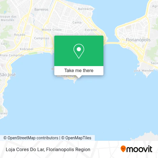 Loja Cores Do Lar map