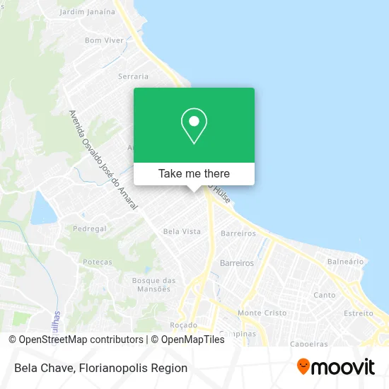 Bela Chave map