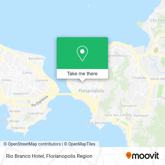 Rio Branco Hotel map