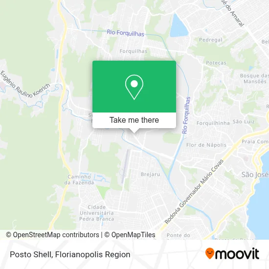 Posto Shell map