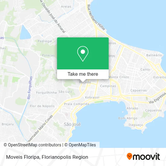 Moveis Floripa map