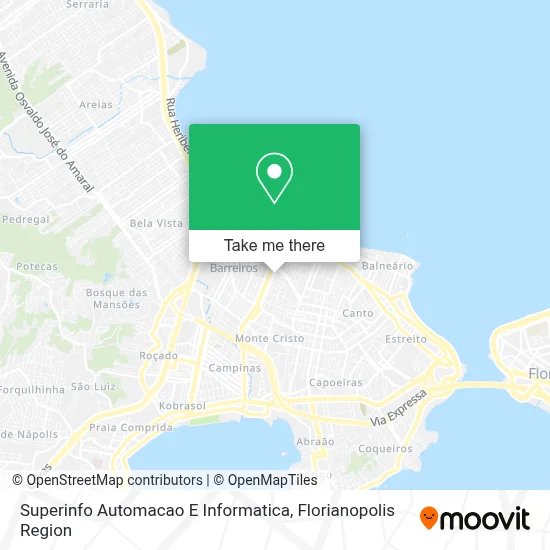 Superinfo Automacao E Informatica map