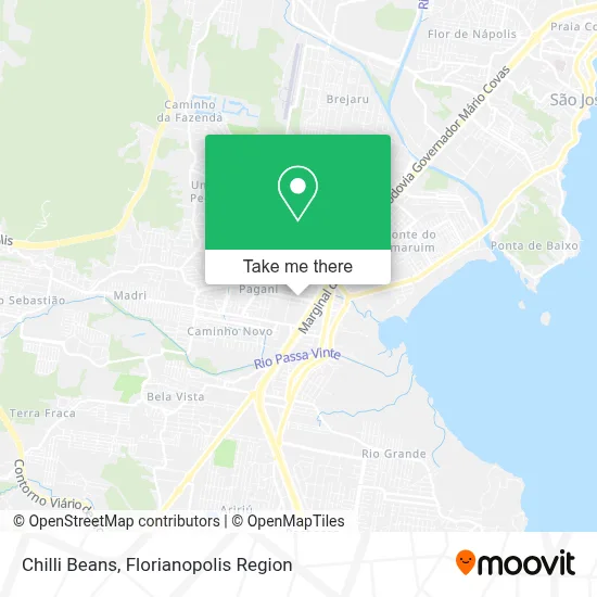 Chilli Beans map