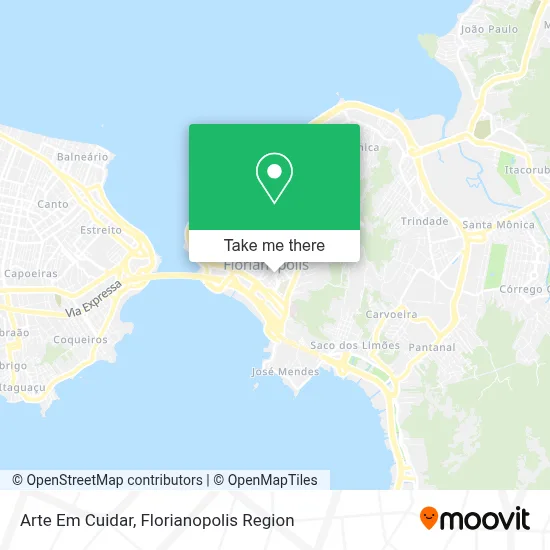 Arte Em Cuidar map