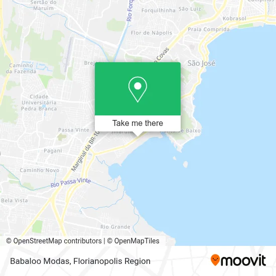 Babaloo Modas map