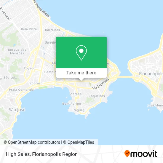 High Sales map