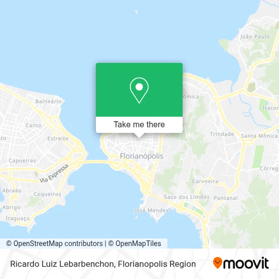Ricardo Luiz Lebarbenchon map