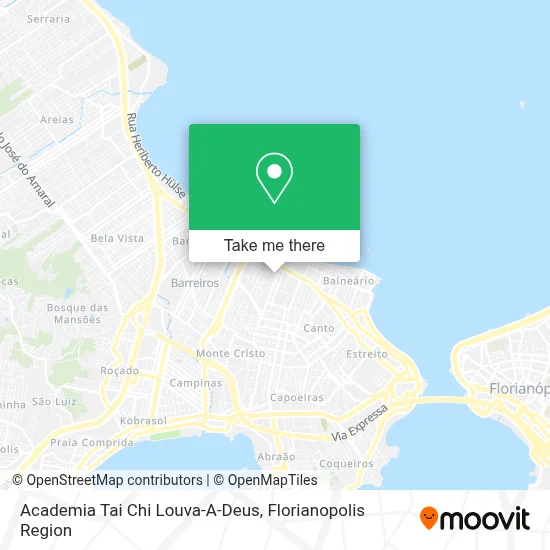 Academia Tai Chi Louva-A-Deus map