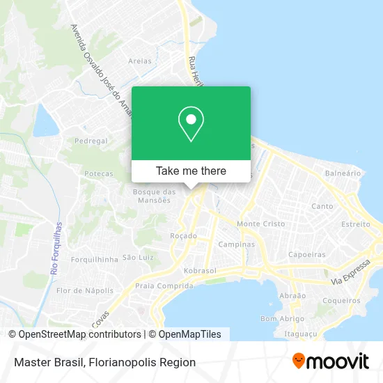 Master Brasil map