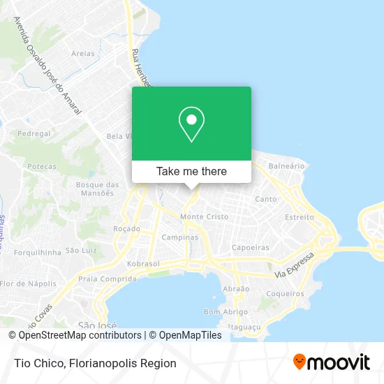 Tio Chico map