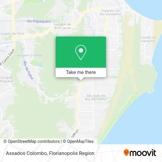Assados Colombo map