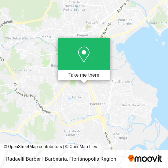 Radaelli Barber | Barbearia map