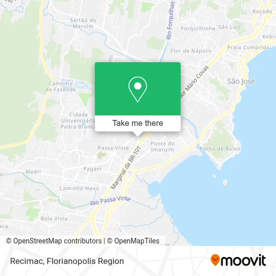 Recimac map