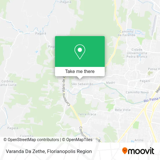 Varanda Da Zethe map
