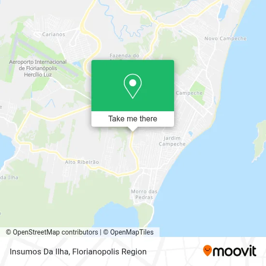 Insumos Da Ilha map