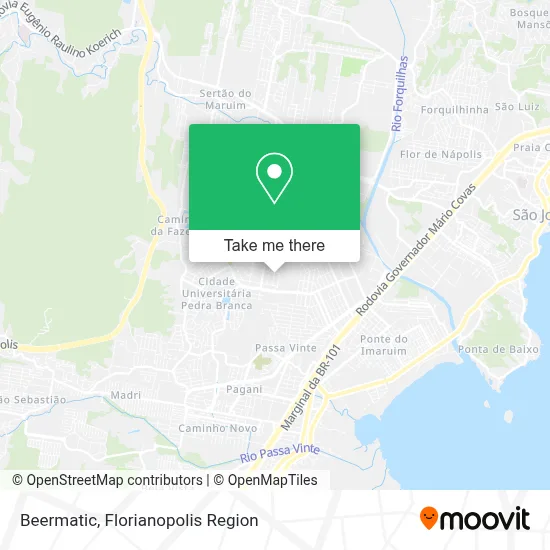 Beermatic map