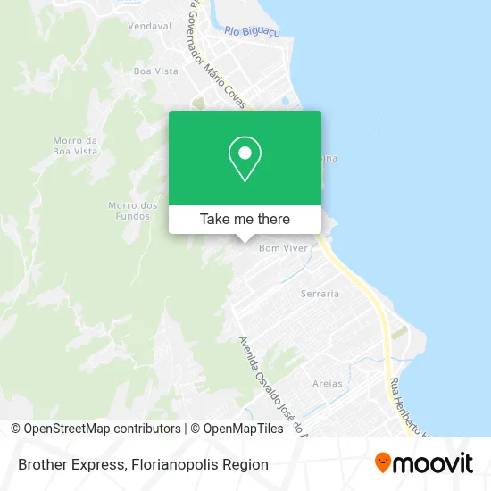 Brother Express map