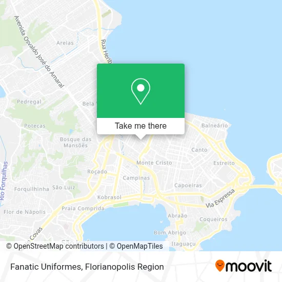 Fanatic Uniformes map
