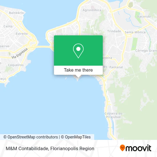 M&M Contabilidade map