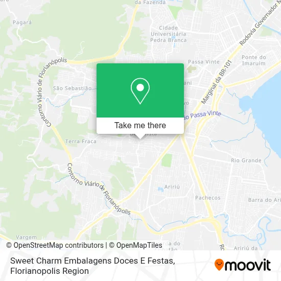Sweet Charm Embalagens Doces E Festas map
