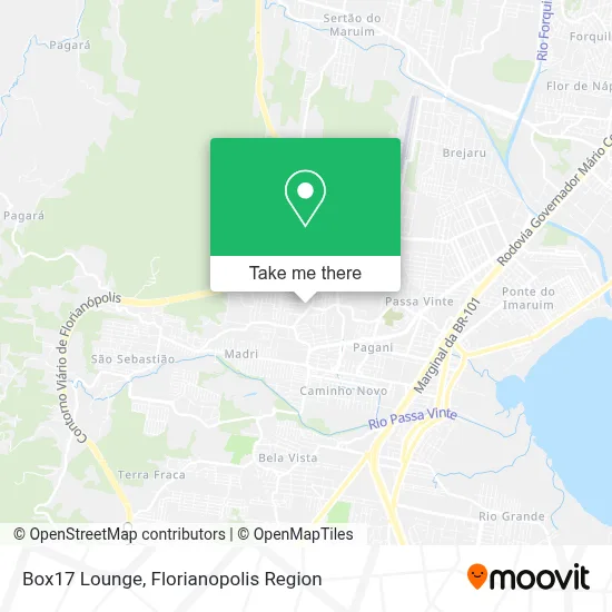 Box17 Lounge map