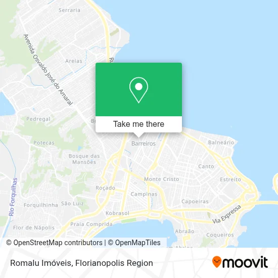 Romalu Imóveis map