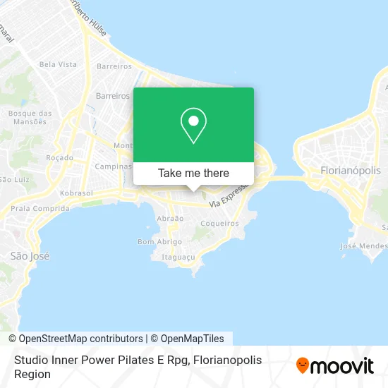 Studio Inner Power Pilates E Rpg map
