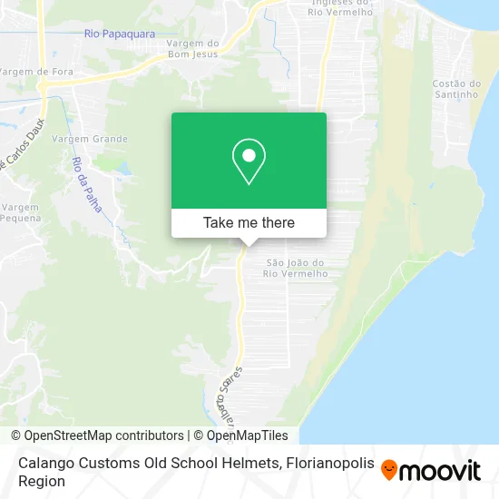 Calango Customs Old School Helmets map